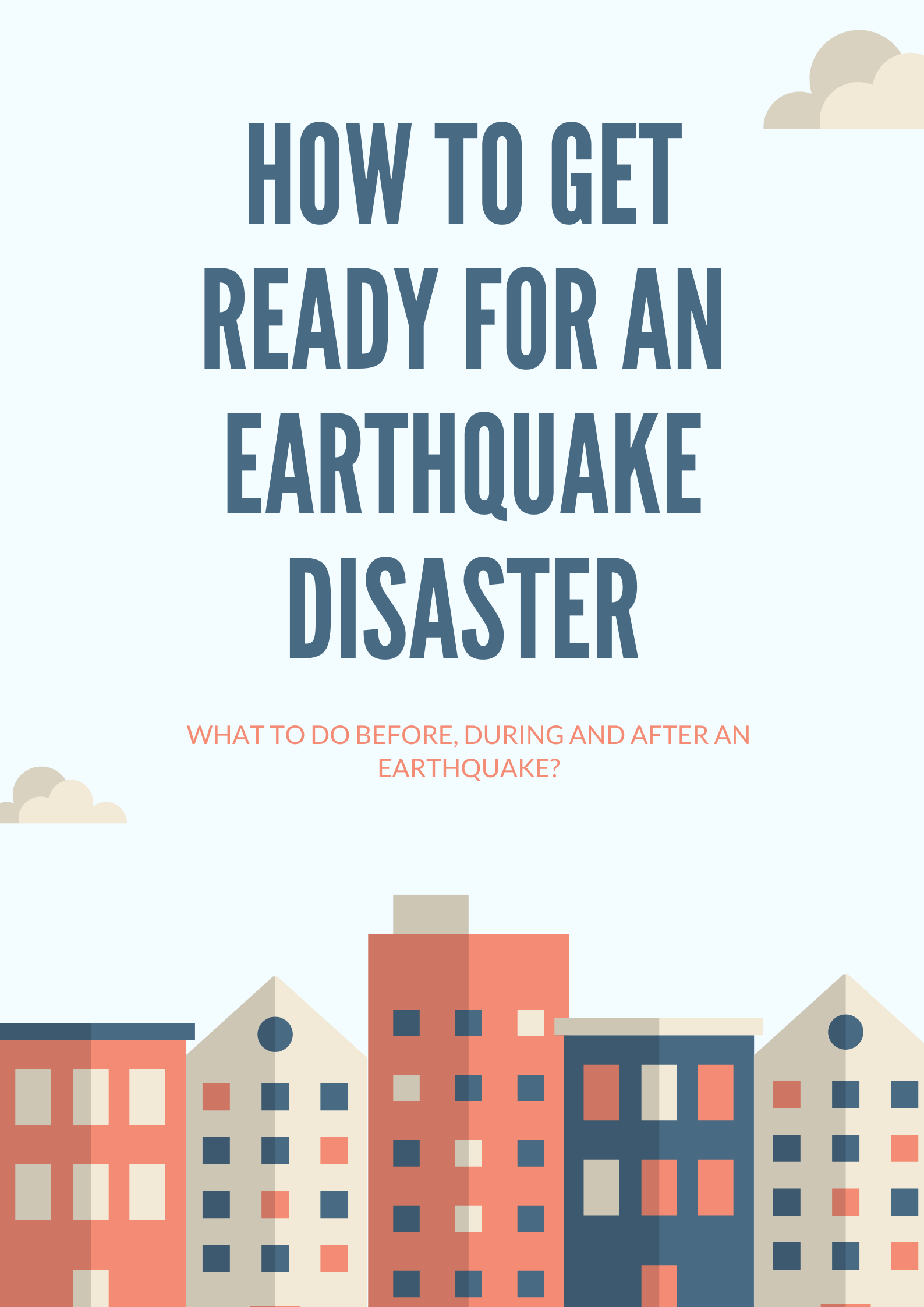 infographic about earthquakes