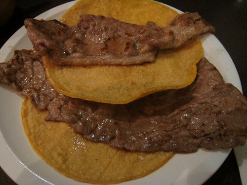 tacos de bistec