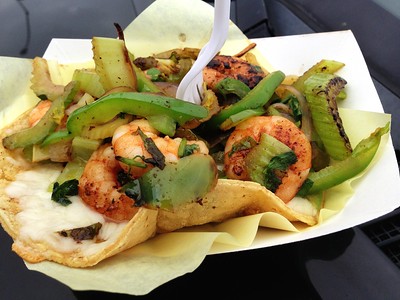 Tacos de camaron Mariscos
