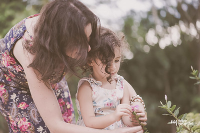 Mom with daughter