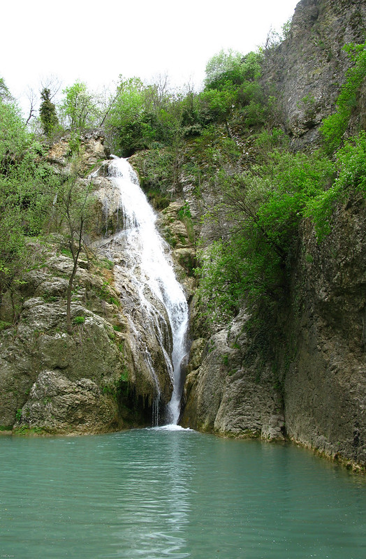 Hotnitsa waterfall Veliko Tarnovo Bulgaria