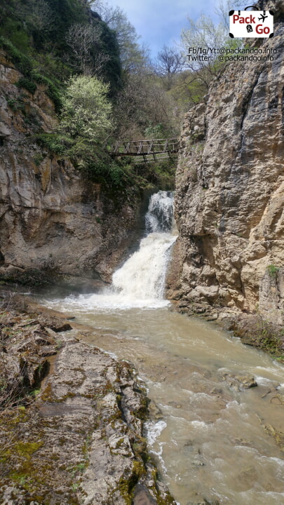 Second Dryanovo waterfall, Dryanovo monastery