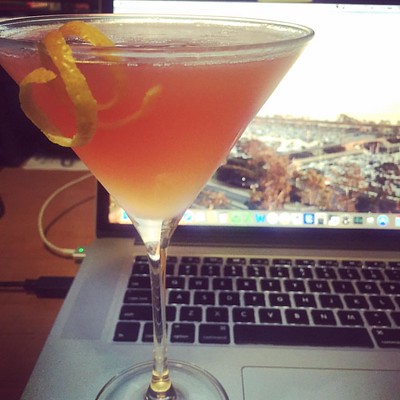 Sunset with mezcal