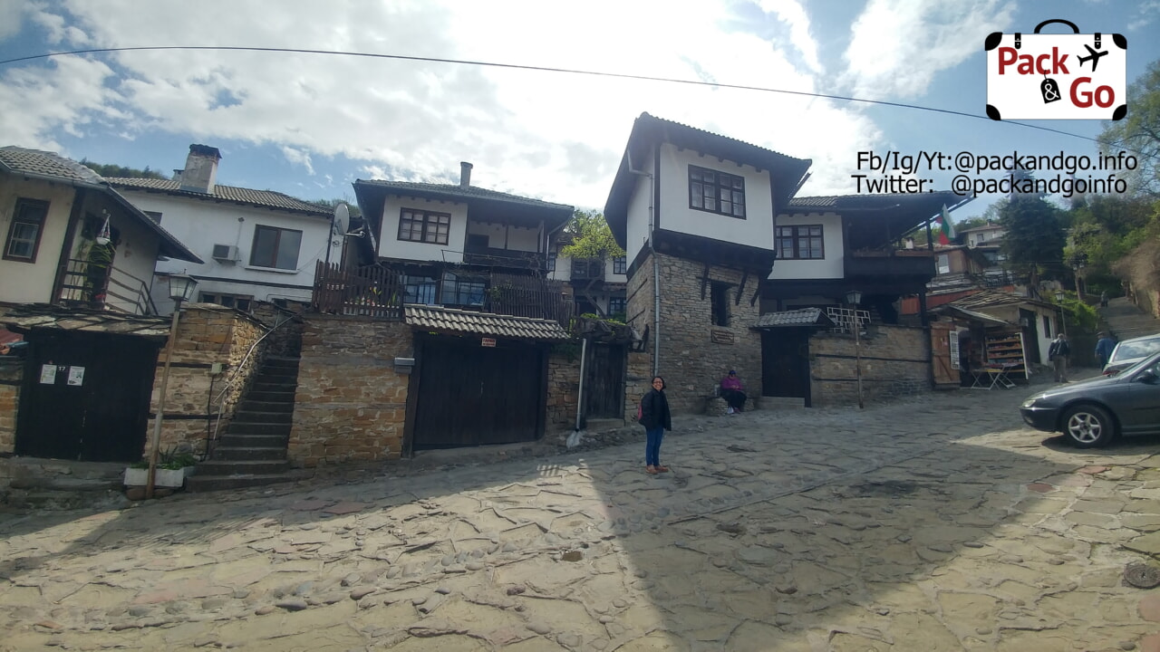 Multiple old houses in Varosha district, Lovech