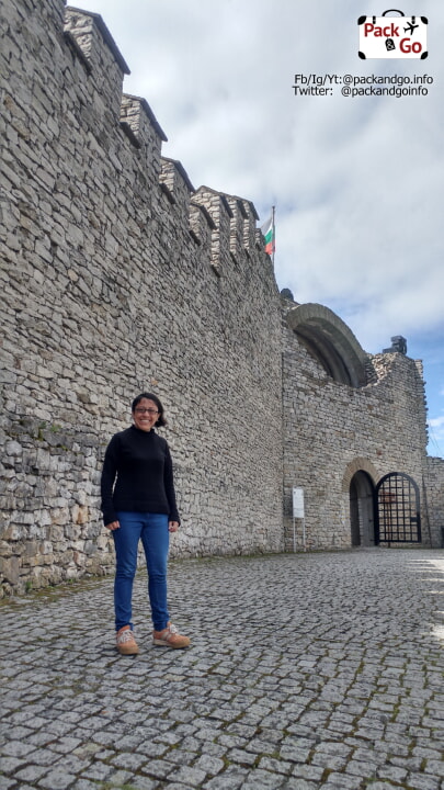 The entrance to Hisarya Fortress, Lovech
