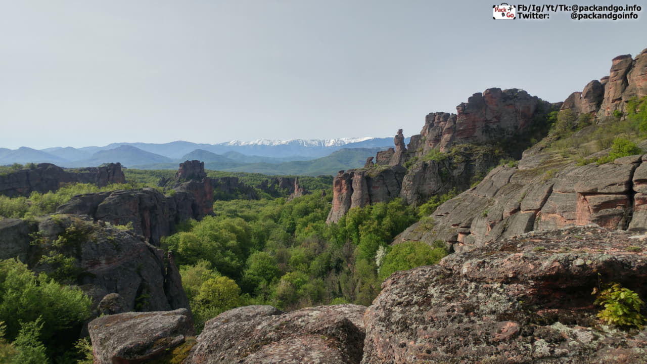 Rocky scenary Belogradchik Rocks