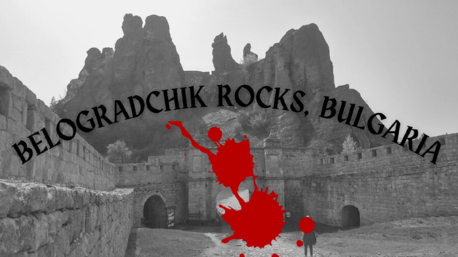 Belograchik Rocks sign