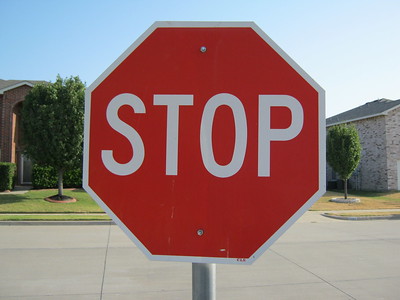 Stop sign