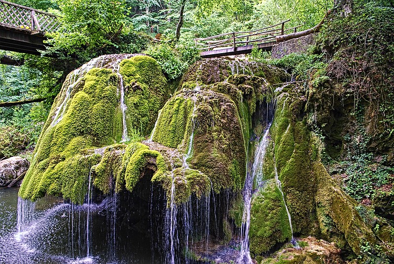 The Bigar waterfall