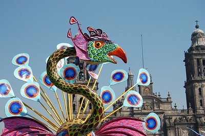 Huge alebrije in Mexico