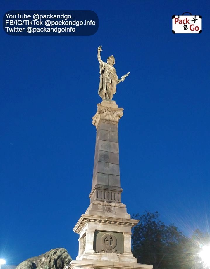 The Monument of Liberty in Ruse, Bulgaria