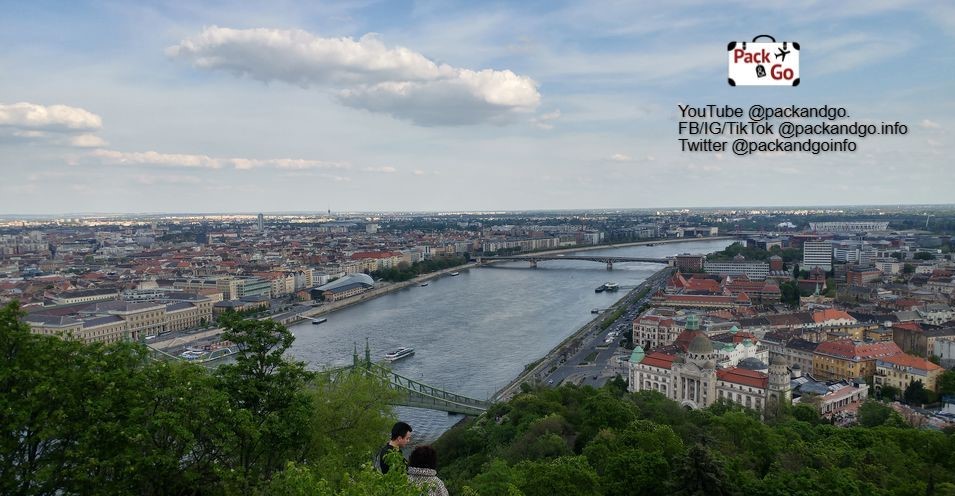 View of Budapest from Géllert Hill