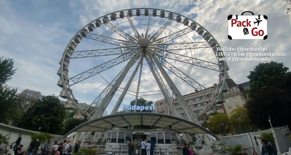 The eye of Budapest, Ferris wheel