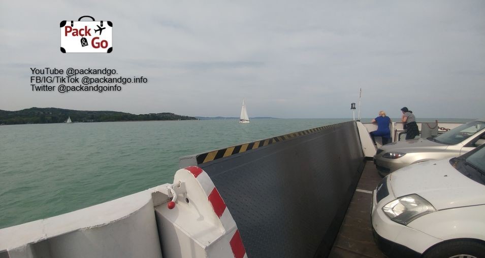 Ferry to Tihany, Hungary