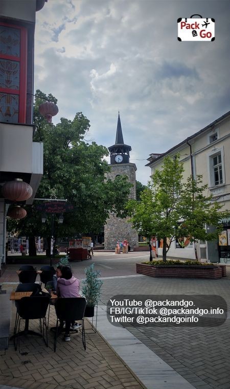 Old Clock Tower in Haskovo