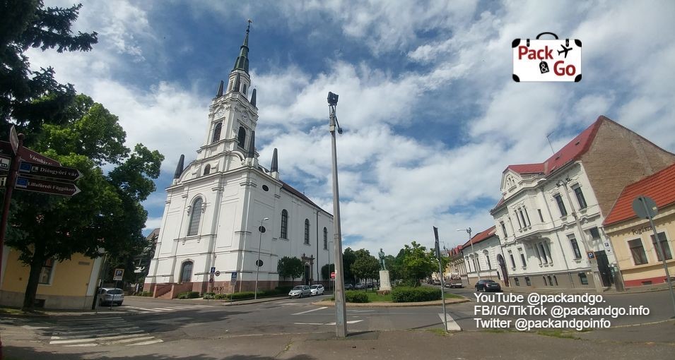 Downtown buildings, Miskolc, Hungary