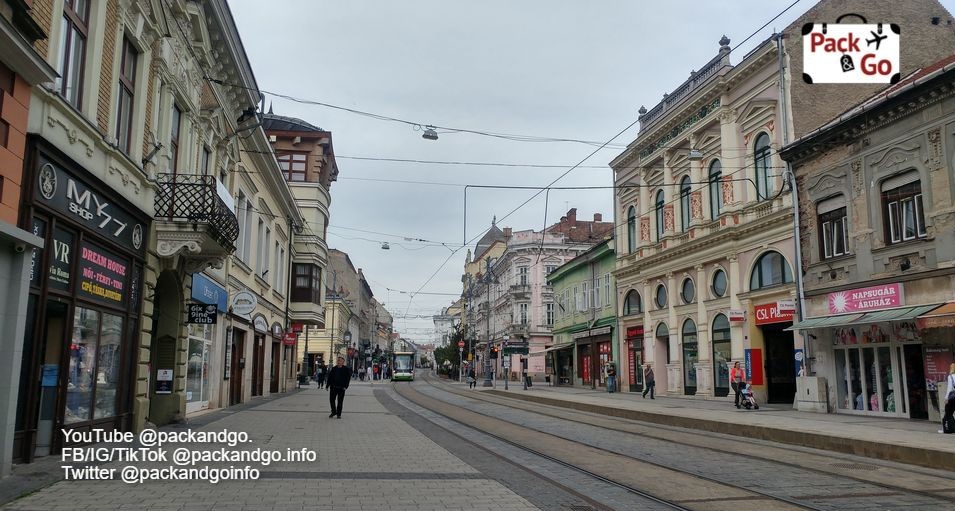 Miskolc downtown, Hungary