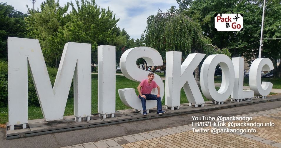 Miskolc's tourist sign