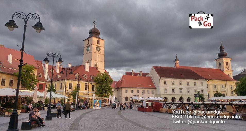 Great square, Sibiu, Romania