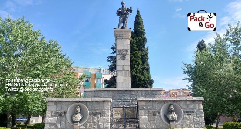 The monument of Hadji Dimitar, Sliven