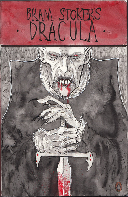 Dracula by Bram Stoker, cover book